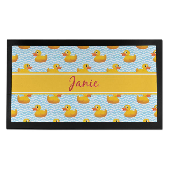 Custom Rubber Duckie Bar Mat - Small (Personalized)