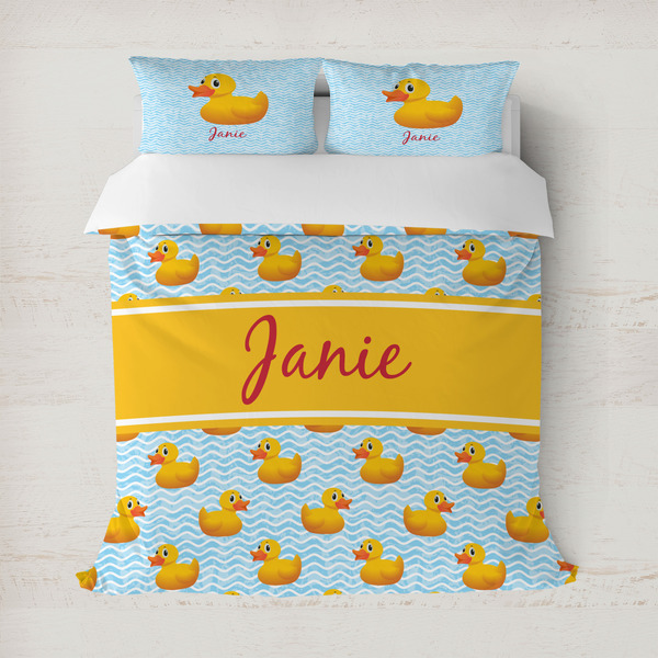Custom Rubber Duckie Duvet Cover (Personalized)
