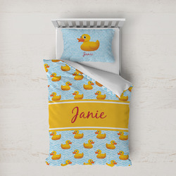 Rubber Duckie Duvet Cover Set - Twin XL (Personalized)