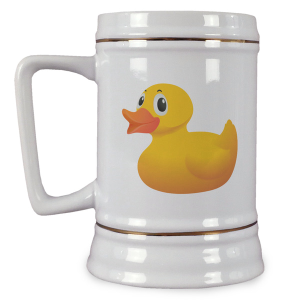 Custom Rubber Duckie Beer Stein (Personalized)