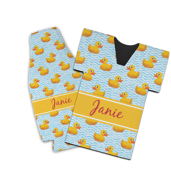 Custom Rubber Duckie Bottle Cooler (Personalized)