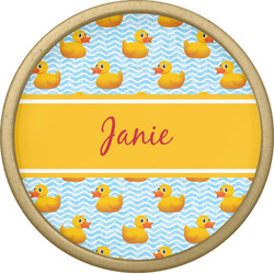 Rubber Duckie Cabinet Knob - Gold (Personalized)