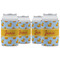 Rubber Duckie Can Cooler (12 oz) - Set of 4 w/ Name or Text