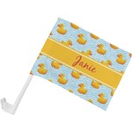 Rubber Duckie Car Flag - Small w/ Name or Text