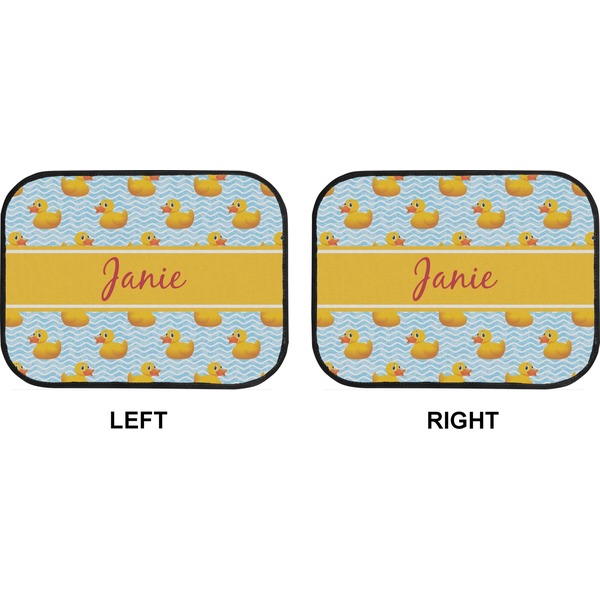Rubber Duckie Car Floor Mats (Back Seat) (Approval)