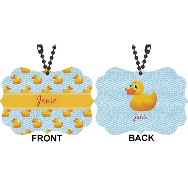 Rubber Duckie Car Ornament (Approval)