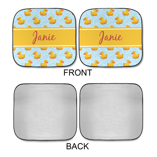Rubber Duckie Car Sun Shades - APPROVAL