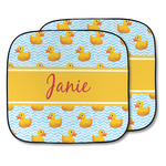 Rubber Duckie Car Sun Shade - Two Piece (Personalized)