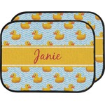 Rubber Duckie Car Floor Mats (Back Seat) (Personalized)