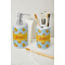 Rubber Duckie Ceramic Bathroom Accessories - LIFESTYLE (toothbrush holder & soap dispenser)