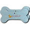 Rubber Duckie Ceramic Dog Ornament - Front & Back w/ Name or Text