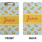 Rubber Duckie Clipboard (Legal) (Front + Back)