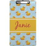 Rubber Duckie Clipboard (Legal Size) (Personalized)