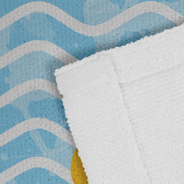 Rubber Duckie Close up of Fabric