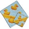 Rubber Duckie Cloth Napkins - Personalized Lunch & Dinner (PARENT MAIN)