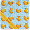 Rubber Duckie Cloth Napkins - Personalized Lunch (Single Full Open)