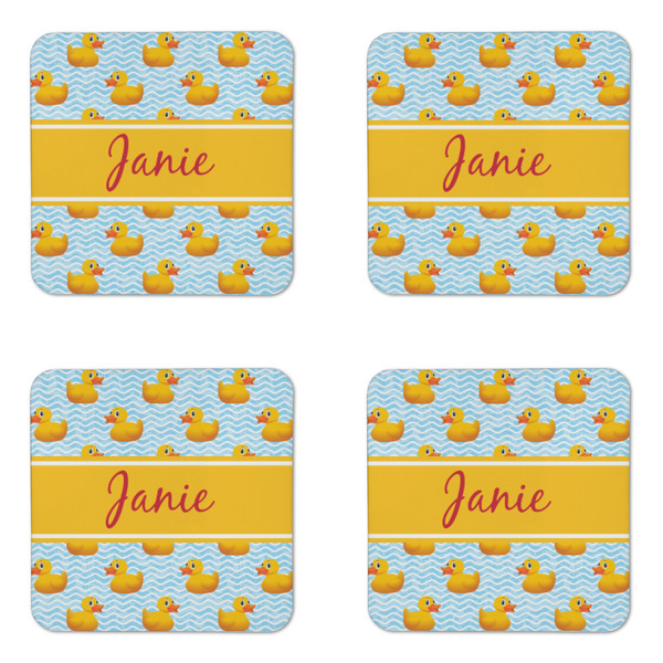 Rubber Duckie Coaster Set - APPROVAL