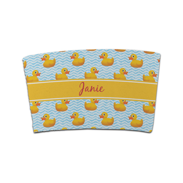 Custom Rubber Duckie Coffee Cup Sleeve (Personalized)