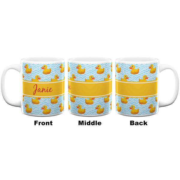 Rubber Duckie Coffee Mug - 11 oz - White APPROVAL