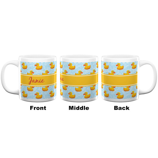 Rubber Duckie Coffee Mug - 20 oz - White APPROVAL