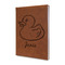 Rubber Duckie Cognac Leatherette Journal - Main