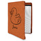 Rubber Duckie Leatherette Zipper Portfolio with Notepad - Single Sided (Personalized)