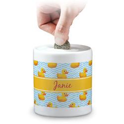 Rubber Duckie Coin Bank (Personalized)