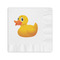 Rubber Duckie Coined Cocktail Napkins