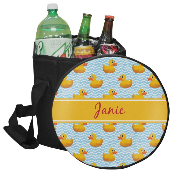 Custom Rubber Duckie Collapsible Cooler & Seat (Personalized)