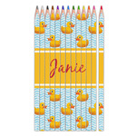 Rubber Duckie Colored Pencils (Personalized)