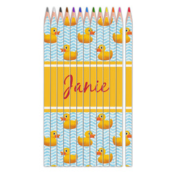 Rubber Duckie Colored Pencils (Personalized)