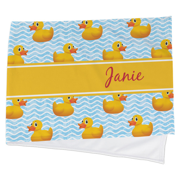Custom Rubber Duckie Cooling Towel (Personalized)