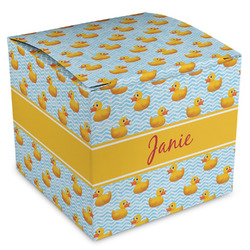 Rubber Duckie Cube Favor Gift Boxes (Personalized)
