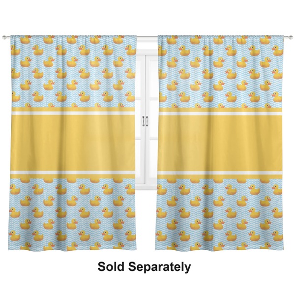 Custom Rubber Duckie Curtain Panel - Custom Size