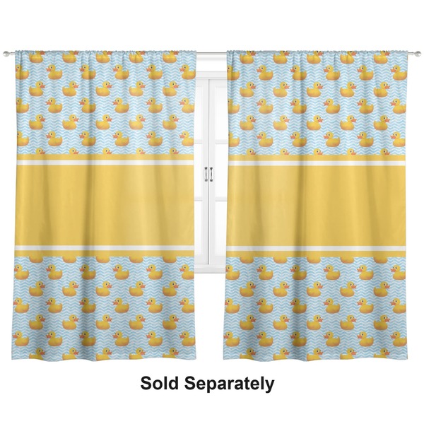 Rubber Duckie Curtains