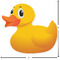 Rubber Duckie Custom Shape Iron On Patches - L - APPROVAL