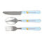 Rubber Duckie Cutlery Set - FRONT