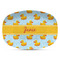 Rubber Duckie Microwave & Dishwasher Safe CP Plastic Platter - Main