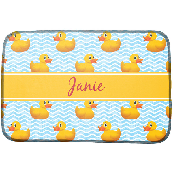 Custom Rubber Duckie Dish Drying Mat w/ Name or Text