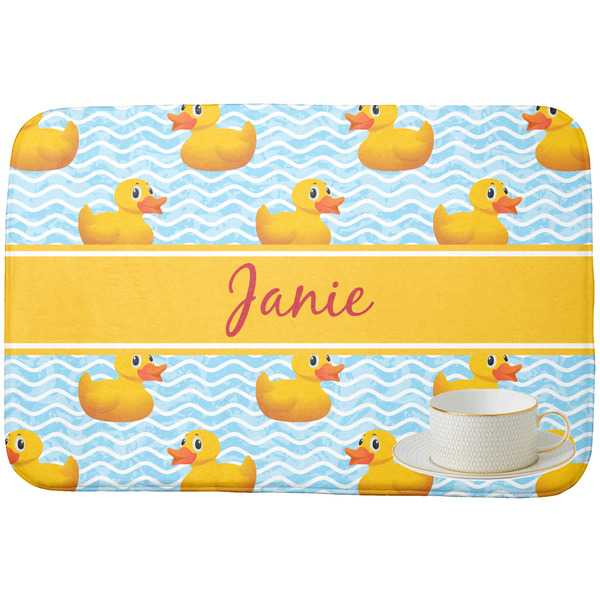 Rubber Duckie Dish Drying Mat - with cup