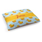 Rubber Duckie Dog Bed - Medium w/ Name or Text