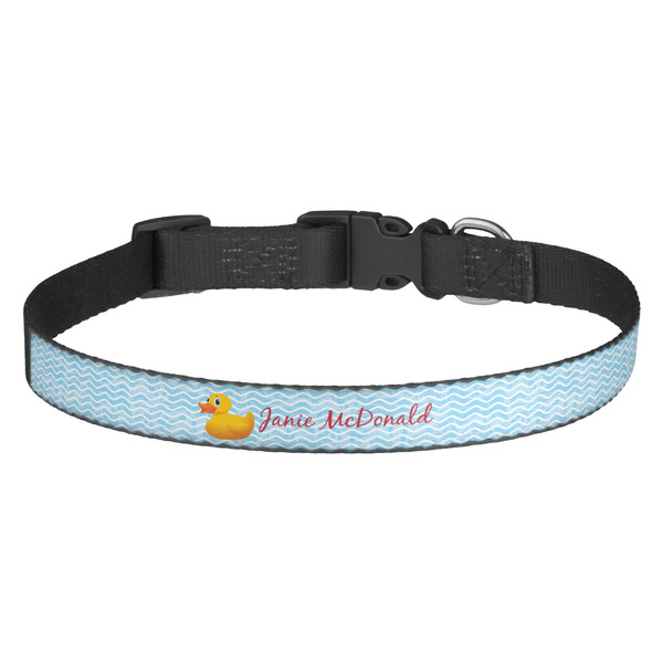 Custom Rubber Duckie Dog Collar (Personalized)