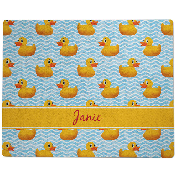 Rubber Duckie Dog Food Mat - Large without Bowls