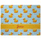 Rubber Duckie Dog Food Mat - Medium without bowls