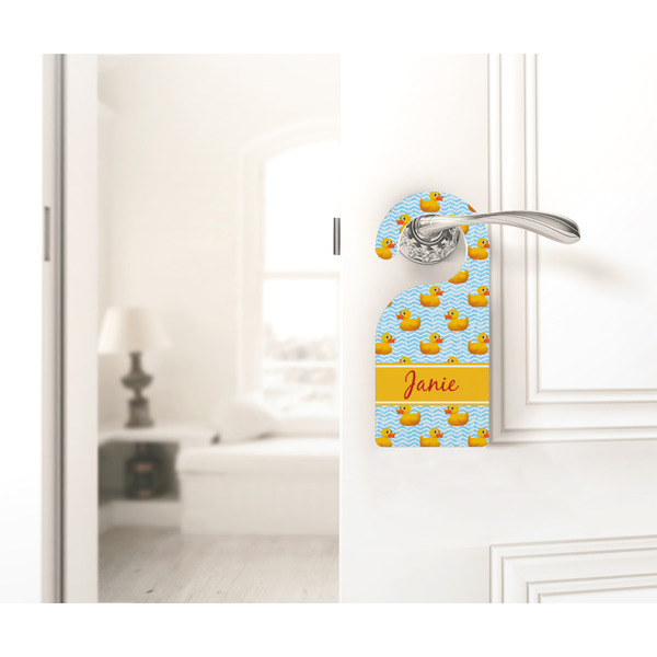 Rubber Duckie Door Hanger - LIFESTYLE