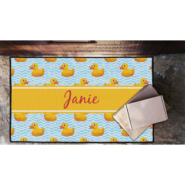 Rubber Duckie Door Mat - LIFESTYLE (Lrg)