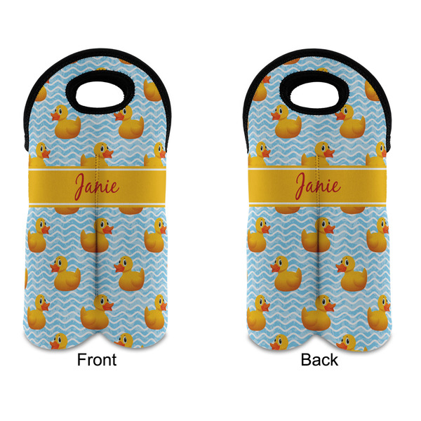 Rubber Duckie Double Wine Tote - APPROVAL (new)