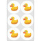 Rubber Duckie Drink Topper - Large - Set of 6