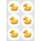 Rubber Duckie Drink Topper - XLarge - Set of 6