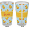 Rubber Duckie Pint Glass - Full Color - Front & Back Views